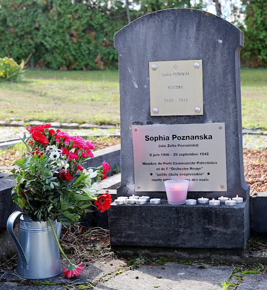 Sophia Poznanska herdacht, antifascistische verzetstrijdster