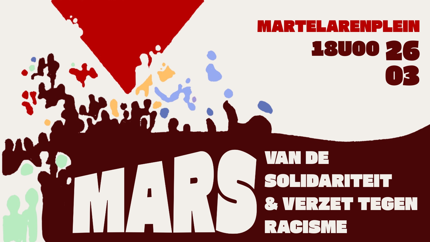26 maart: anti-NSV betoging in Leuven